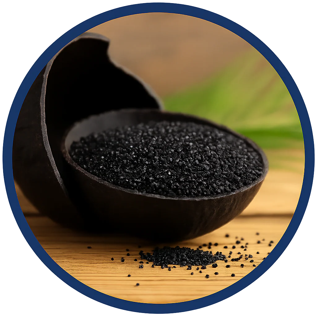 Carbone attivo – 3° stadio