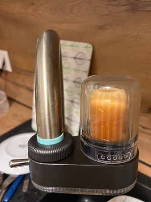 Facile da montare, ma nell’ordine era scritto ‘più 2 filtri extra’, mentre nella confezione ce ne sono due – quindi me ne sarei aspettata tre o quattro